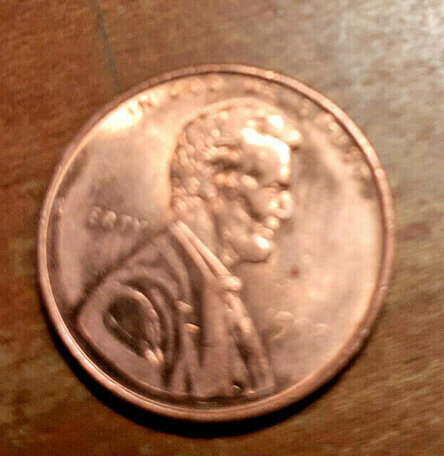 1998 Lincoln Penny struck through grease missing vdb and more