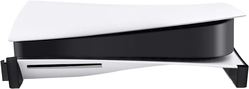 Horizontal Stand for PS5 Disc Digital Console Stable Base Black Non Slim Pro Fit