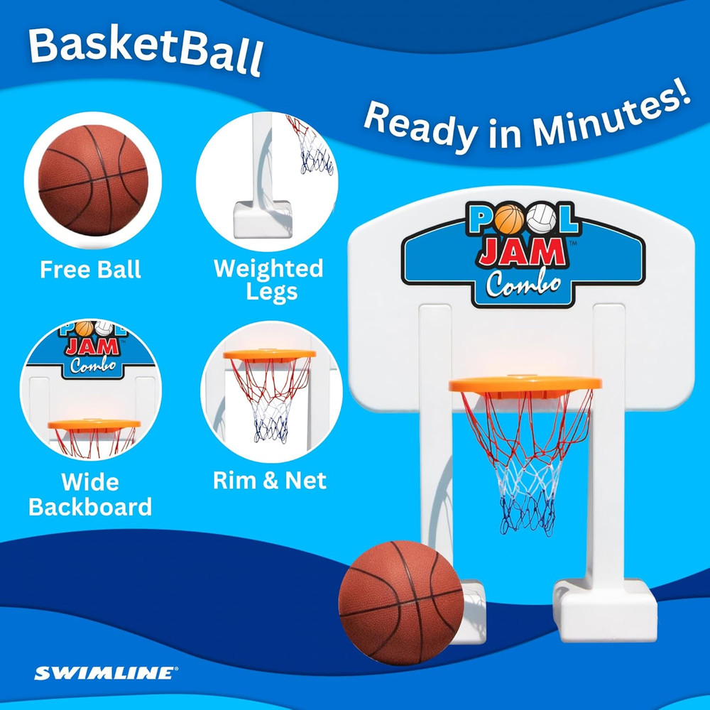 White Pool Jam Combo Inground Pool - Perfect for Summer Fun!