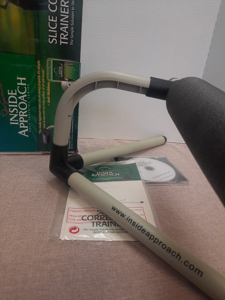 Jim Sowerwine Inside Approach Swing Slice Pull Correction Trainer Golf System