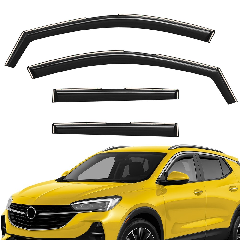 Sun Rain Visors Wind Rain Guards for 2020-2026 Buick Encore GX
