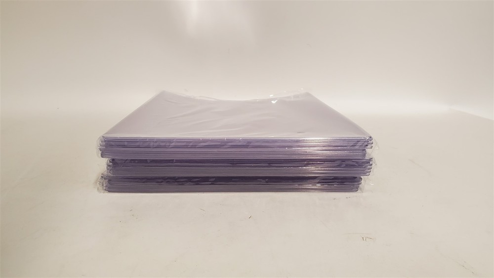 30 Count 8.5" x 11" Clear Hard Rigid Plastic Top Loader Protector Sleeve Holders