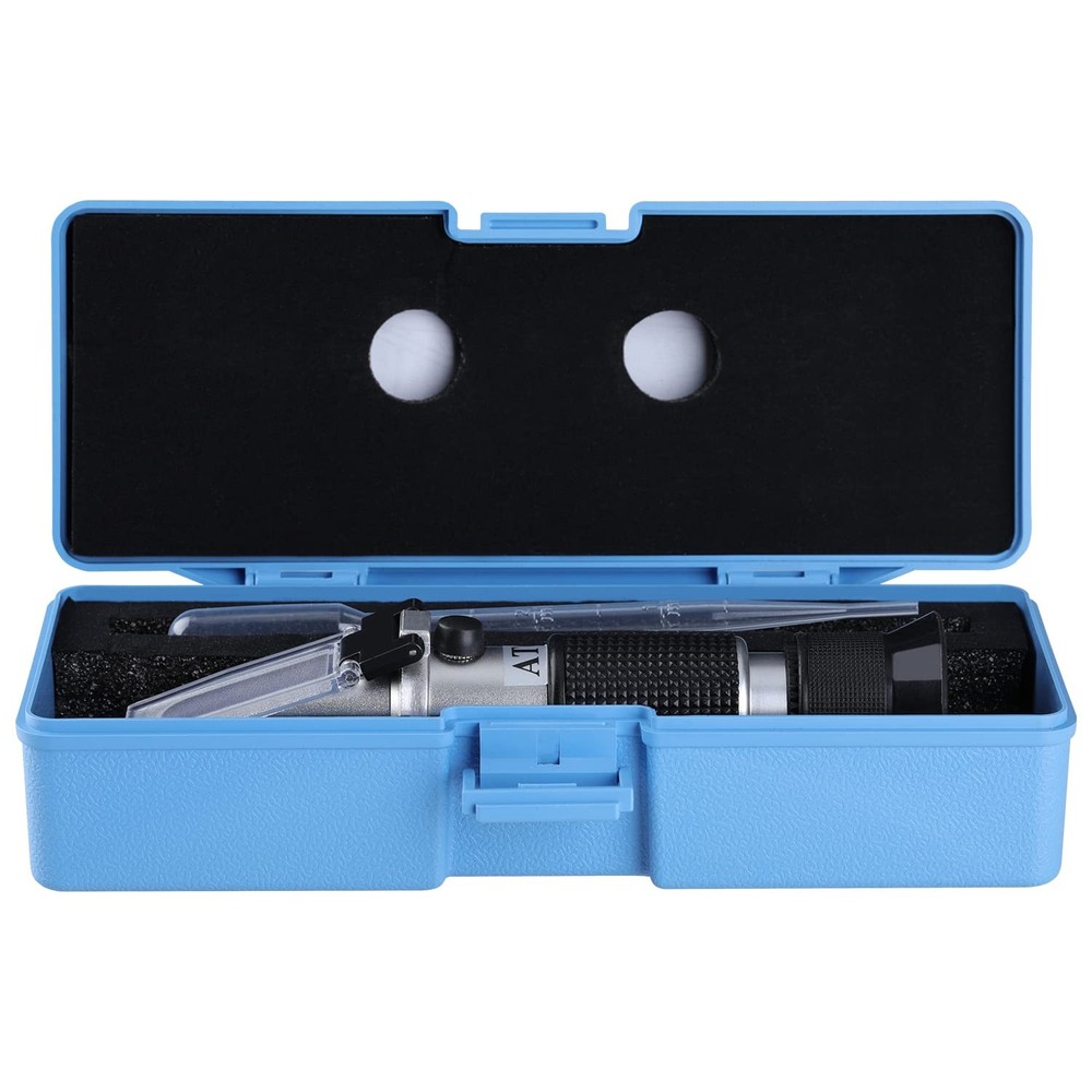 Antifreeze Refractometer 4-in-1 Coolant Tester for Checking...