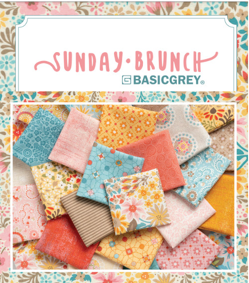 SUNDAY BRUNCH Moda Basic Grey Moda Charm Pack