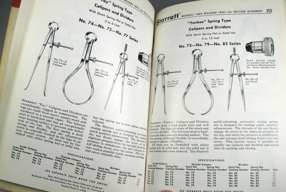 Starrett Catalog #27