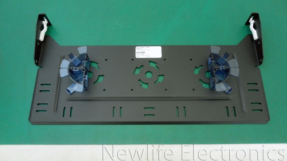 (New) Leviton E2XHD-CMB Rear Cable Manager for Angled Panel