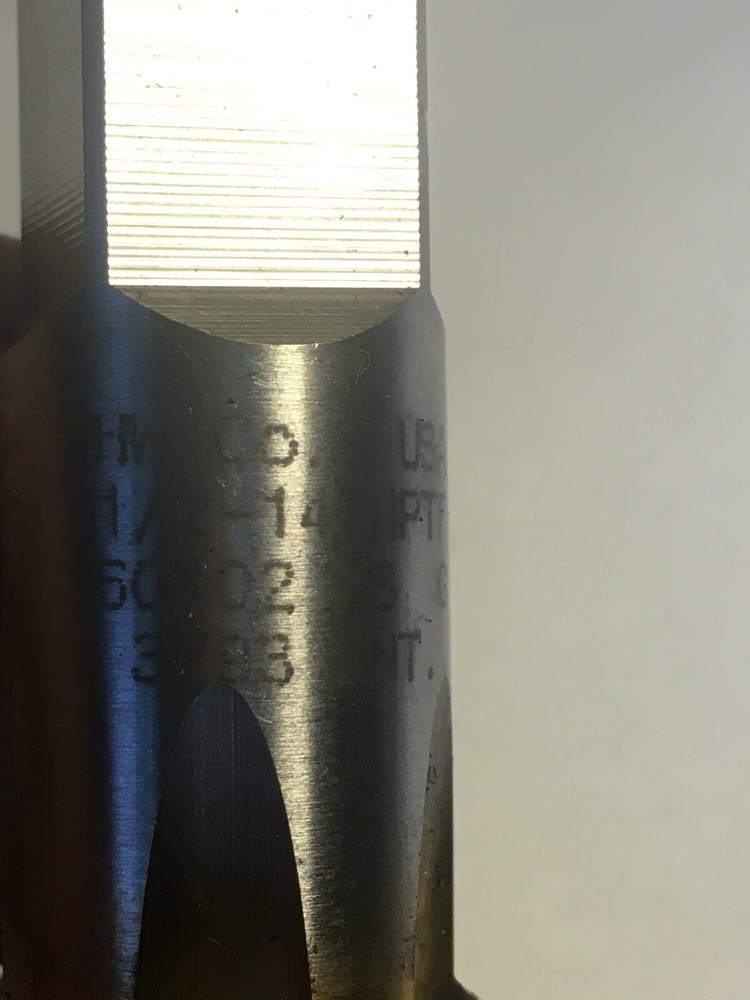New 1/2" x 14 NPTF PIPE TAP HS