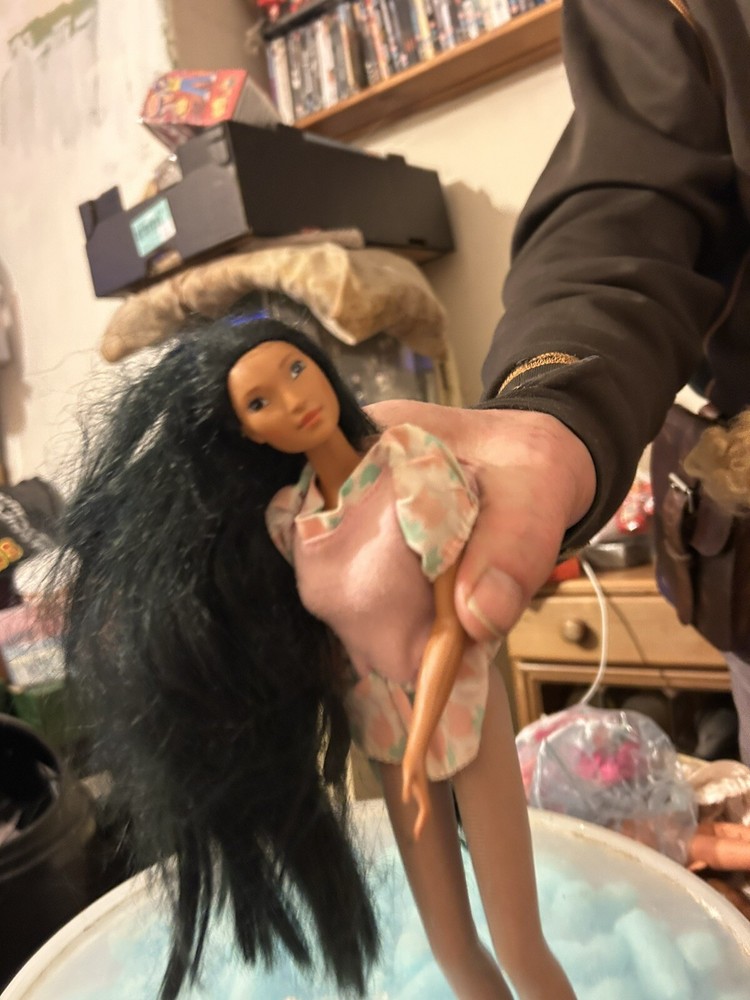 Disney Doll In Barbie Clothes