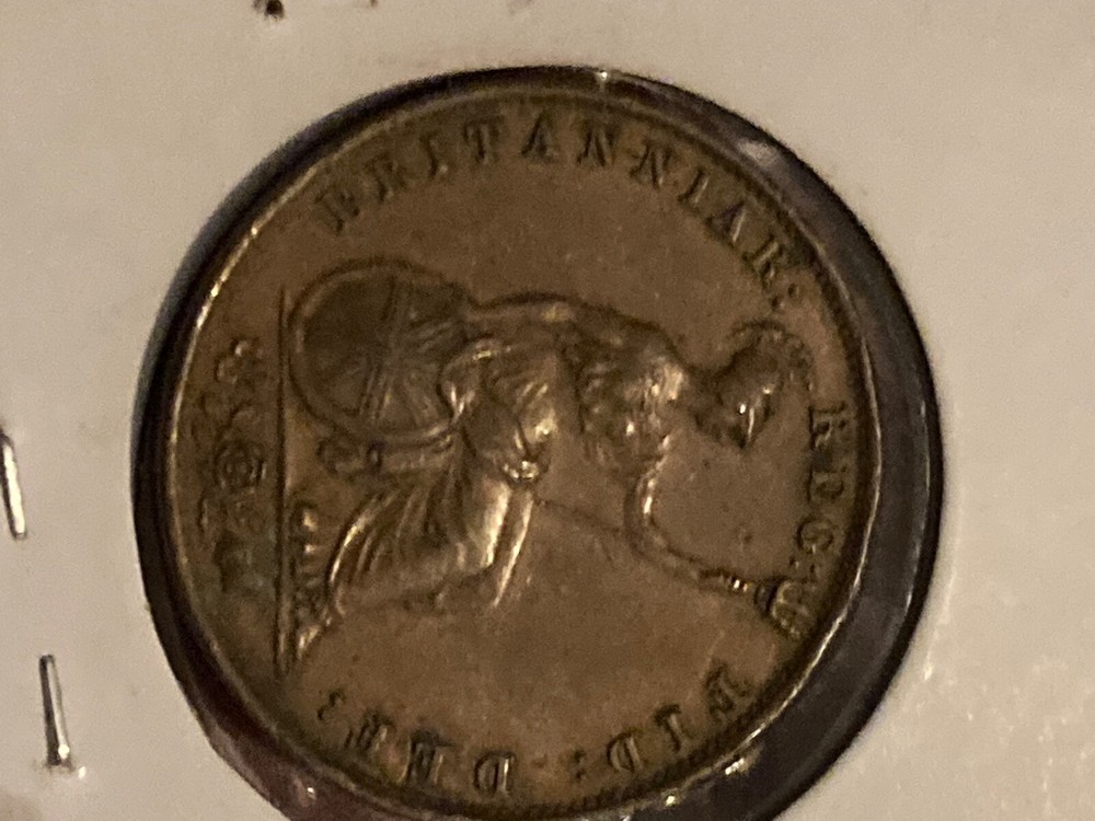 Great Britain 1841 1/2 Penny K-726