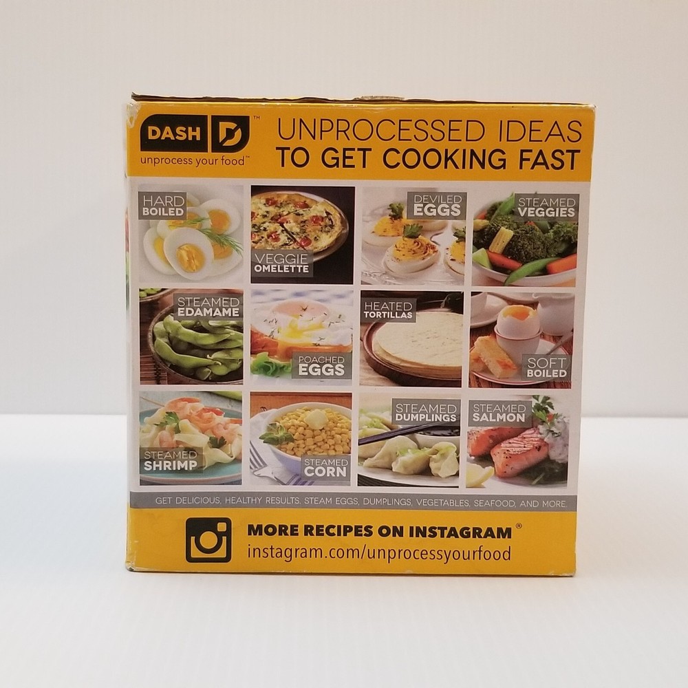 Dash Rapid Egg Cooker Electric 6 Egg Capacity Hard Boiled/Poached/Scrambled Eggs