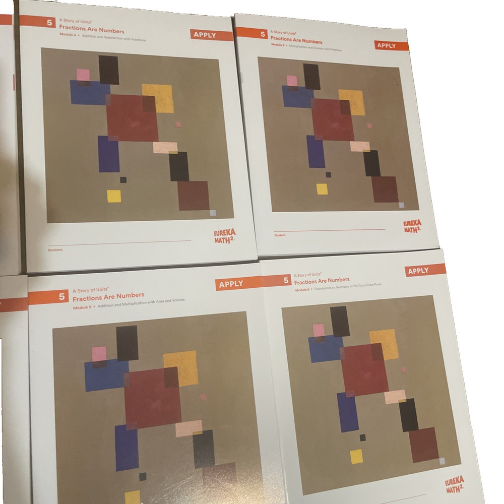 Eureka Math Squared Grade 5 All Module APPLY Student Workbooks NEW!
