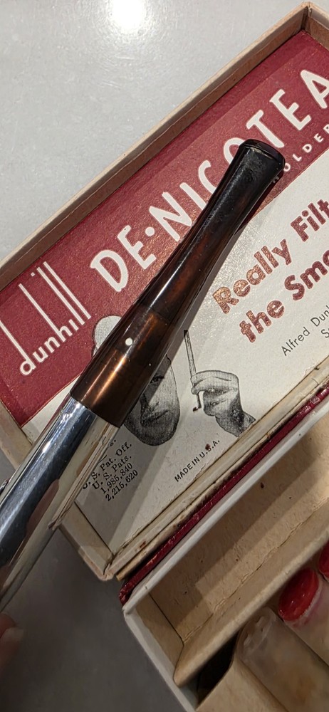 Dunhill De Nicotea Kit Crystal Filter Cigarette Holder
