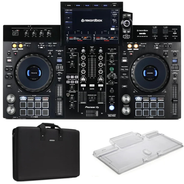 Pioneer DJ XDJ-RX3 Digital DJ System with CTRL Case and Decksaver