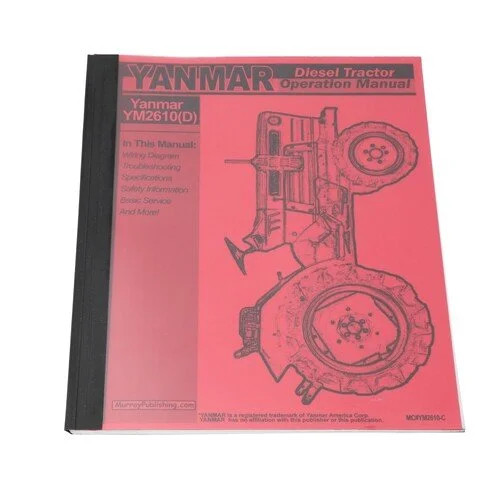 Operator's Manual fits Yanmar YM2610