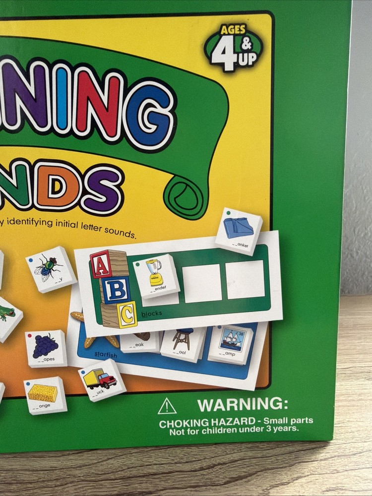 Lauri Phonics Center Beginning Blends Initial Letter Sounds 4+ Reading