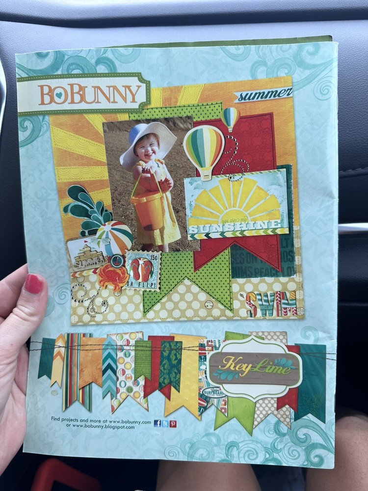 Creating Keepsakes Scrapbooking Magazine July August 2013