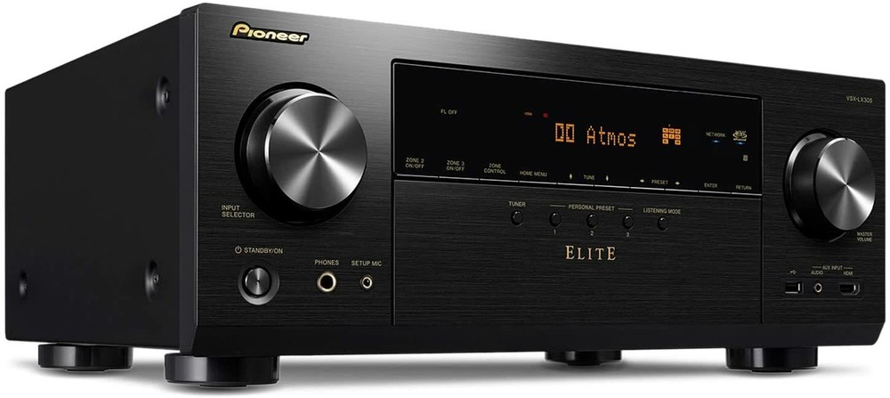 Pioneer Elite - VSX-LX305 - 9.2 Ch Network AV Dolby Vision Optimized Receiver