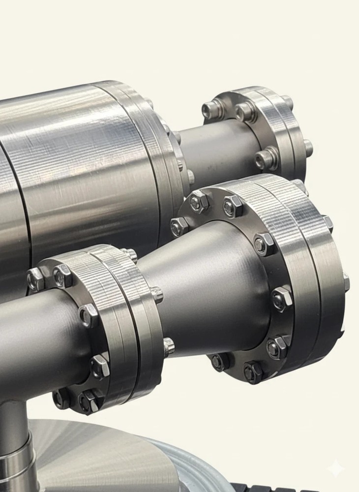 Conflat UHV Microwave Resonance & Particle Interaction Chamber