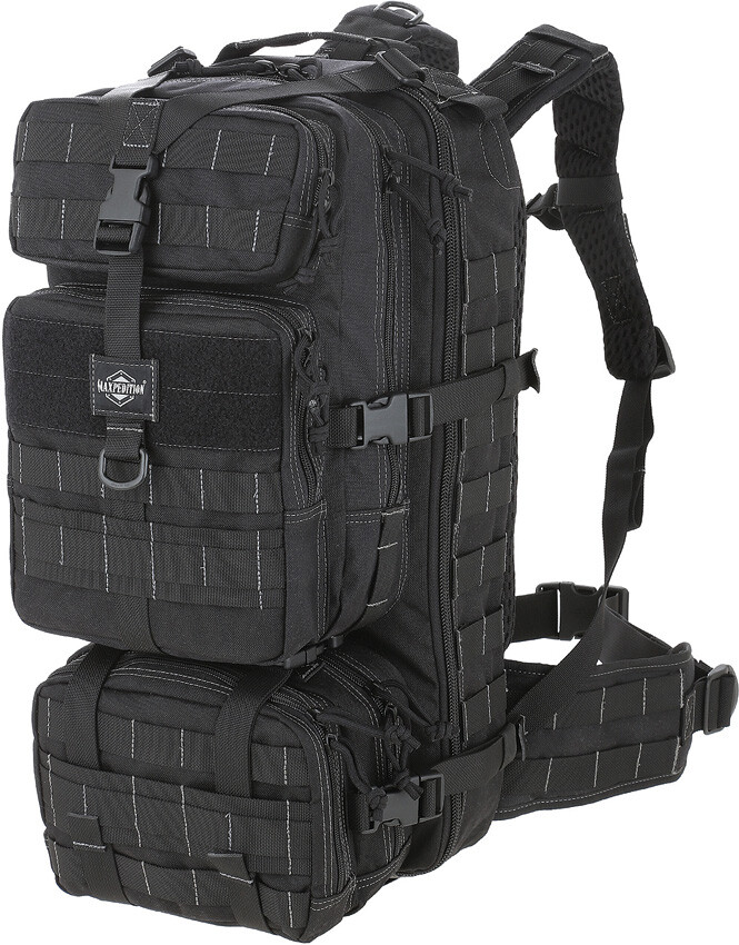 Maxpedition Gyrfalcon Black Ballistic Nylon Fabric Backpack