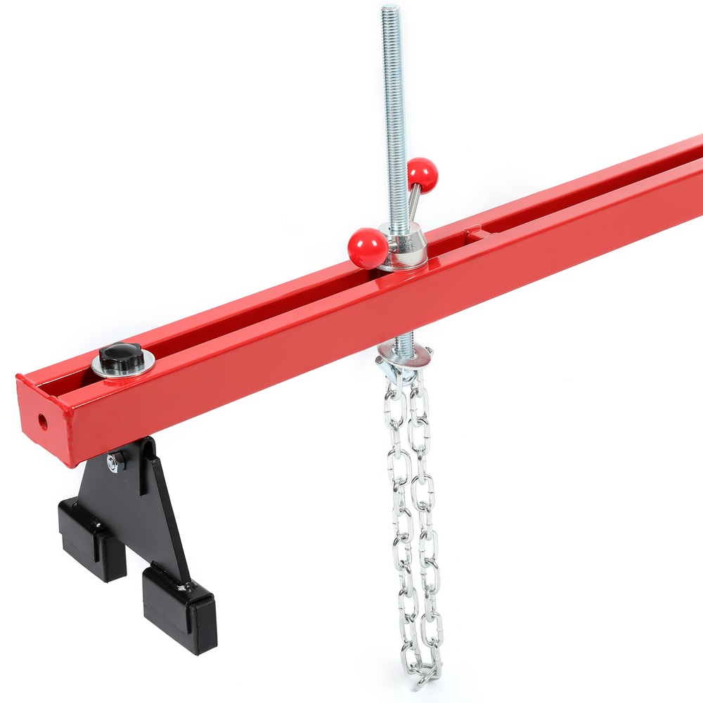Engine Support Bar Load Leveler Transverse W/ Dual Hook 1100 LBS Capacity
