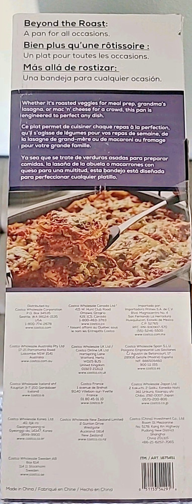 Circulon Non-stick Rectangular Oval Roaster Roasting Pan w/ Rack