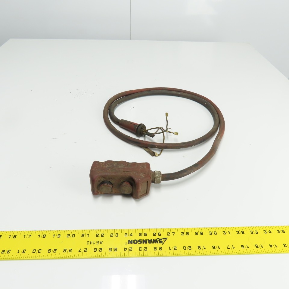 Dayton 2-Button Electric Hoist Control Pendant W/ 75" Cable