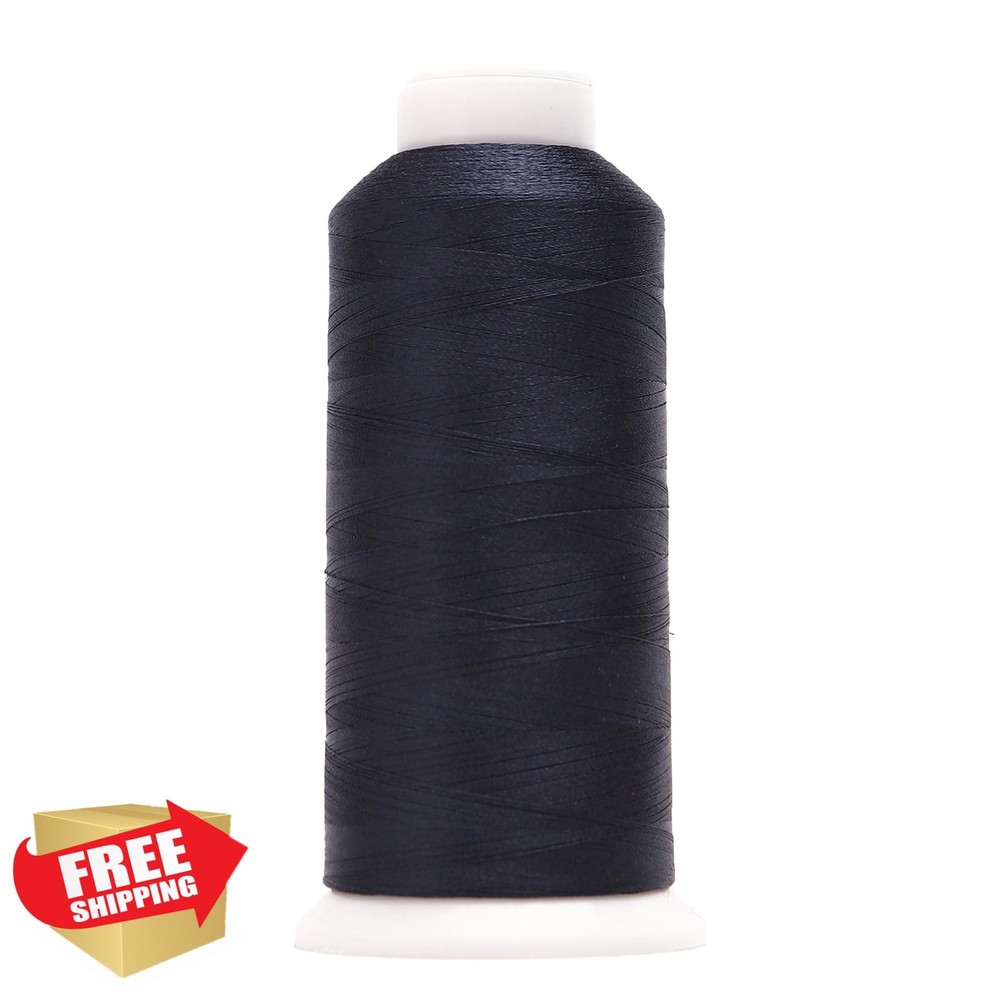 AMOHilos Navy Polyester Embroidery Machine Thread 40WT 4000M Spool