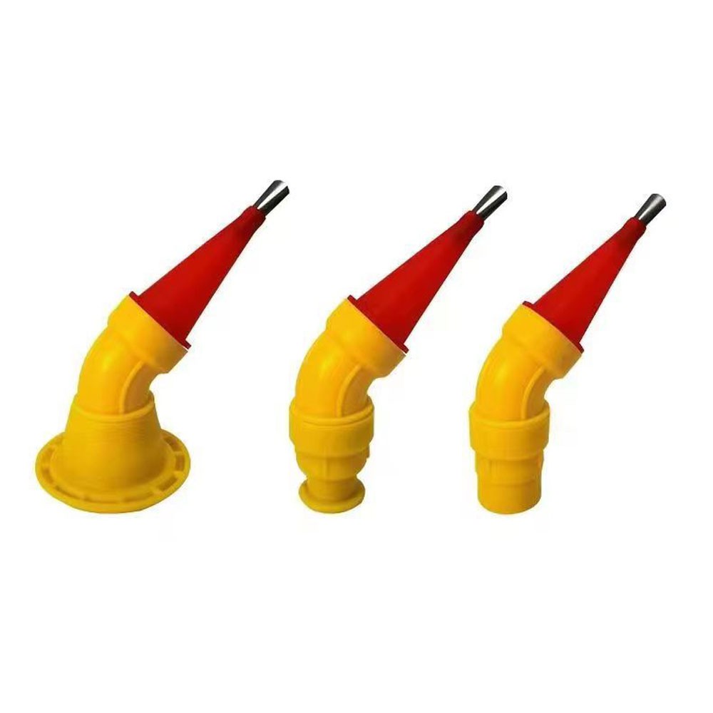 Universal Integrated Rubber Nozzle Tool Caulking Nozzle Applicator with Base AE