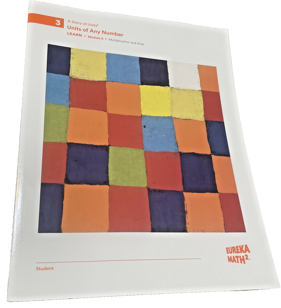 Eureka Math Squared Grade 3 Module 4 LEARN New Student Workbook- Free Shipping