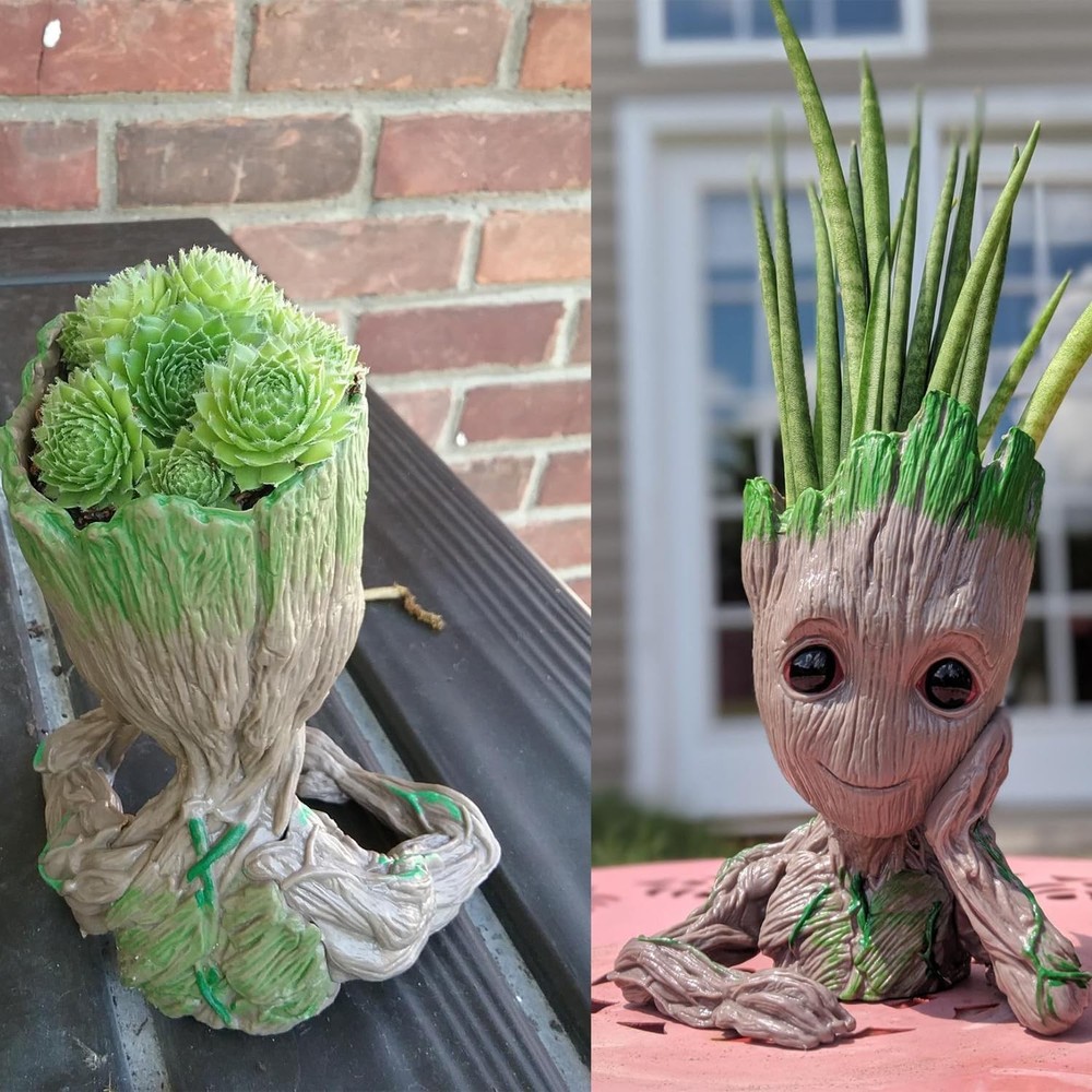 6 Inch Baby Groot Pen Holder Planter