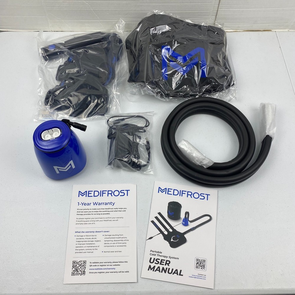 MEDIFROST Cold Therapy Machine Wearable, Adjustable Knee Shoulder OPEN BOX