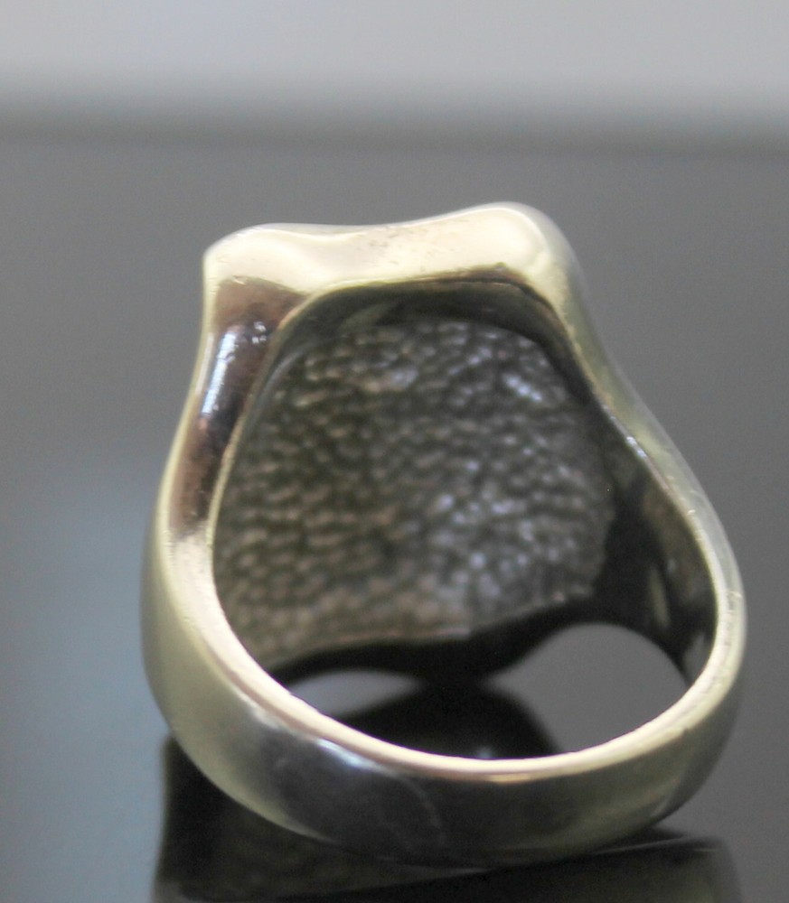 ROBERT LEE MORRIS RLM MODERNIST STUDIO HIGHLY POLISHED STERLING SILVER RING 8