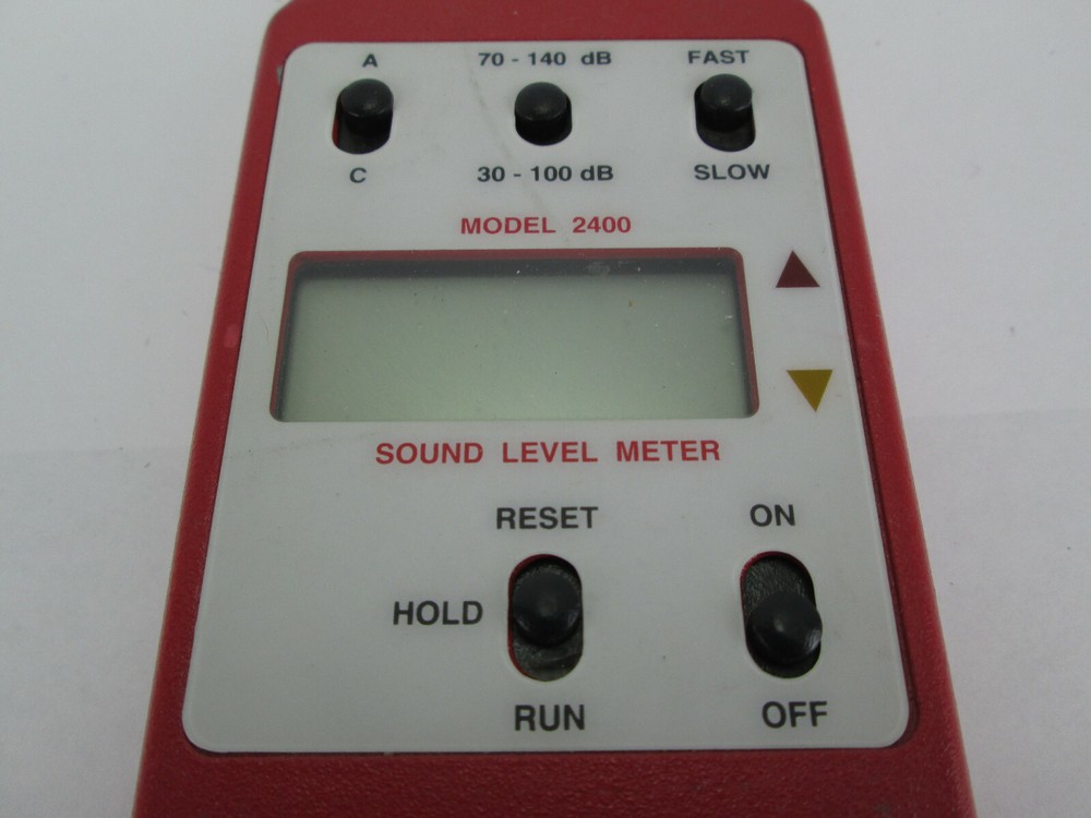 Quest Technologies Sound Level Meter Model 2400 Handheld Test Device