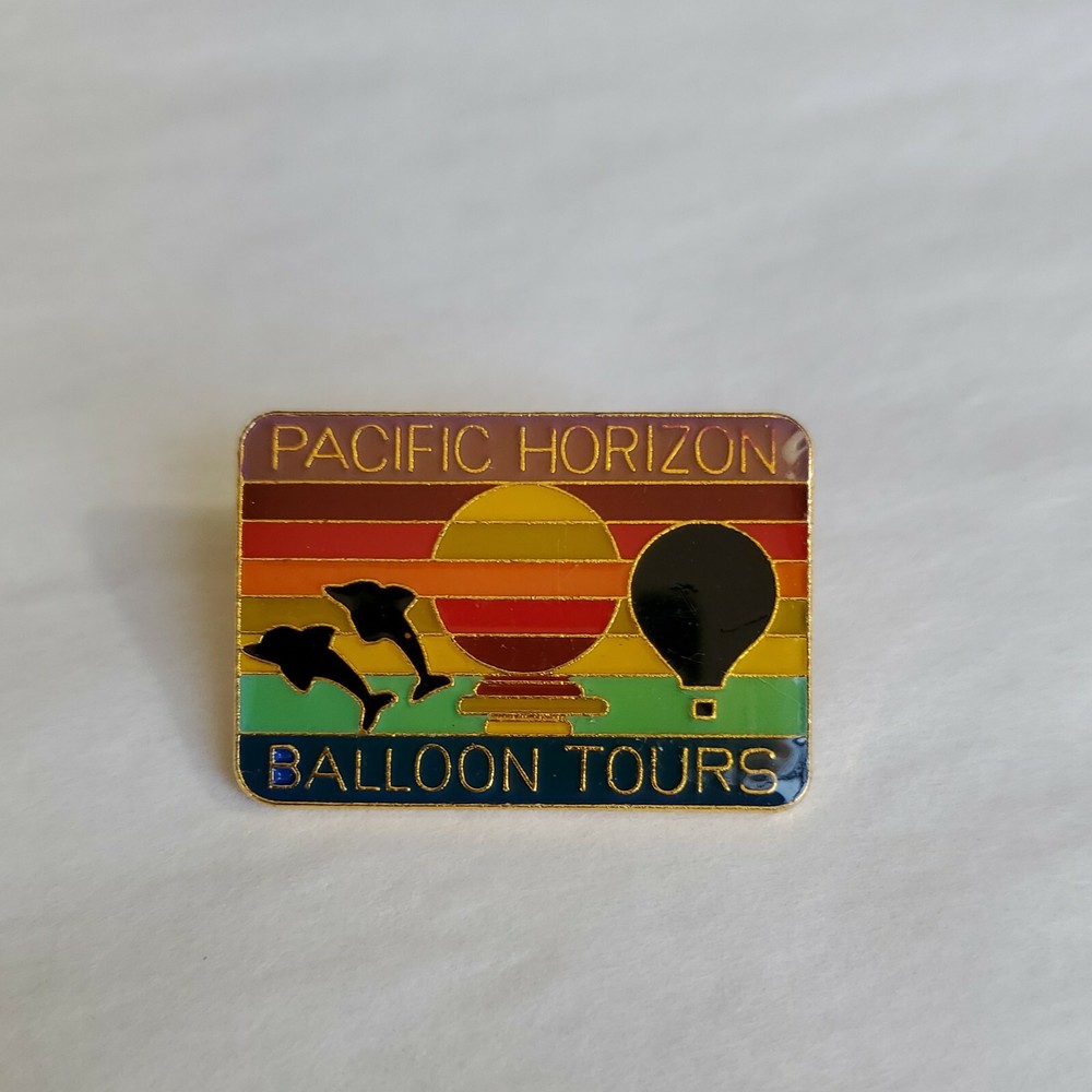 Pacific Horizon Balloon Tours  Lapel Hat Jacket Pin