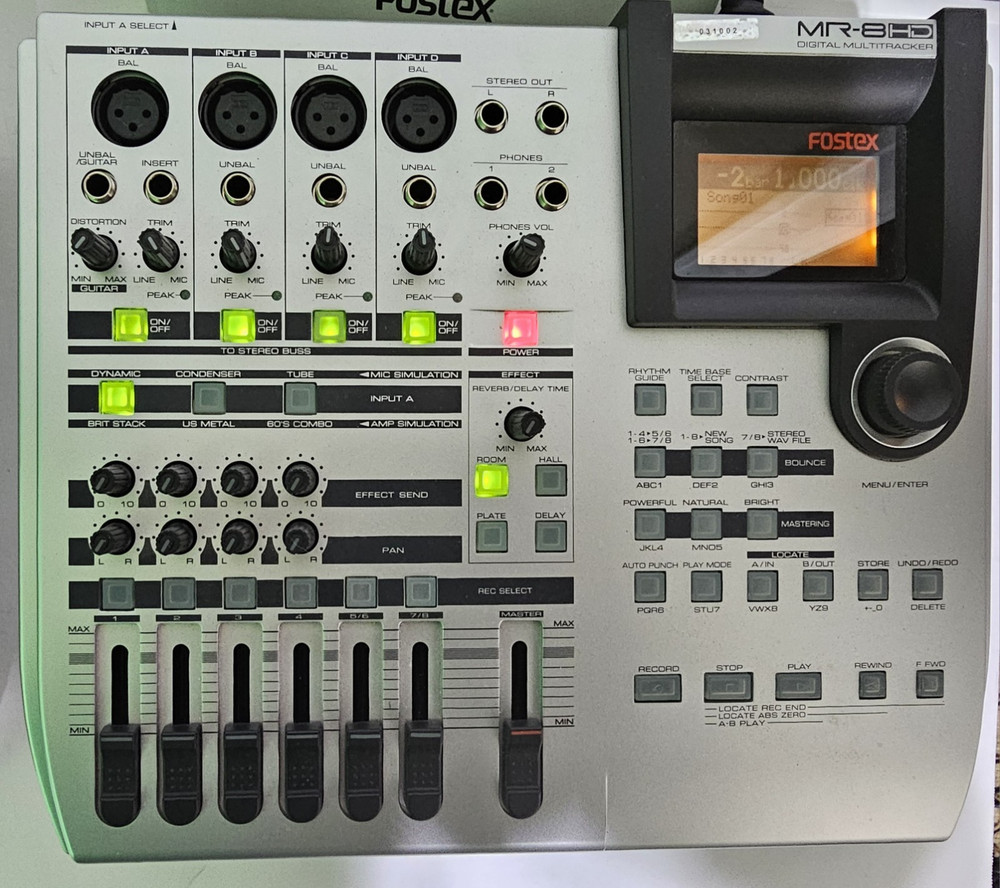 Fostex MR8hd Recorder With IP55 Rated Protective Case