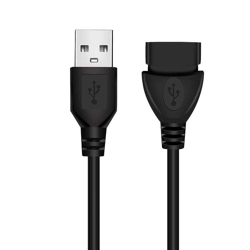 5FT Charger Cable for Etsfmoa LED Beanie Hat with Light, Micro USB, Black