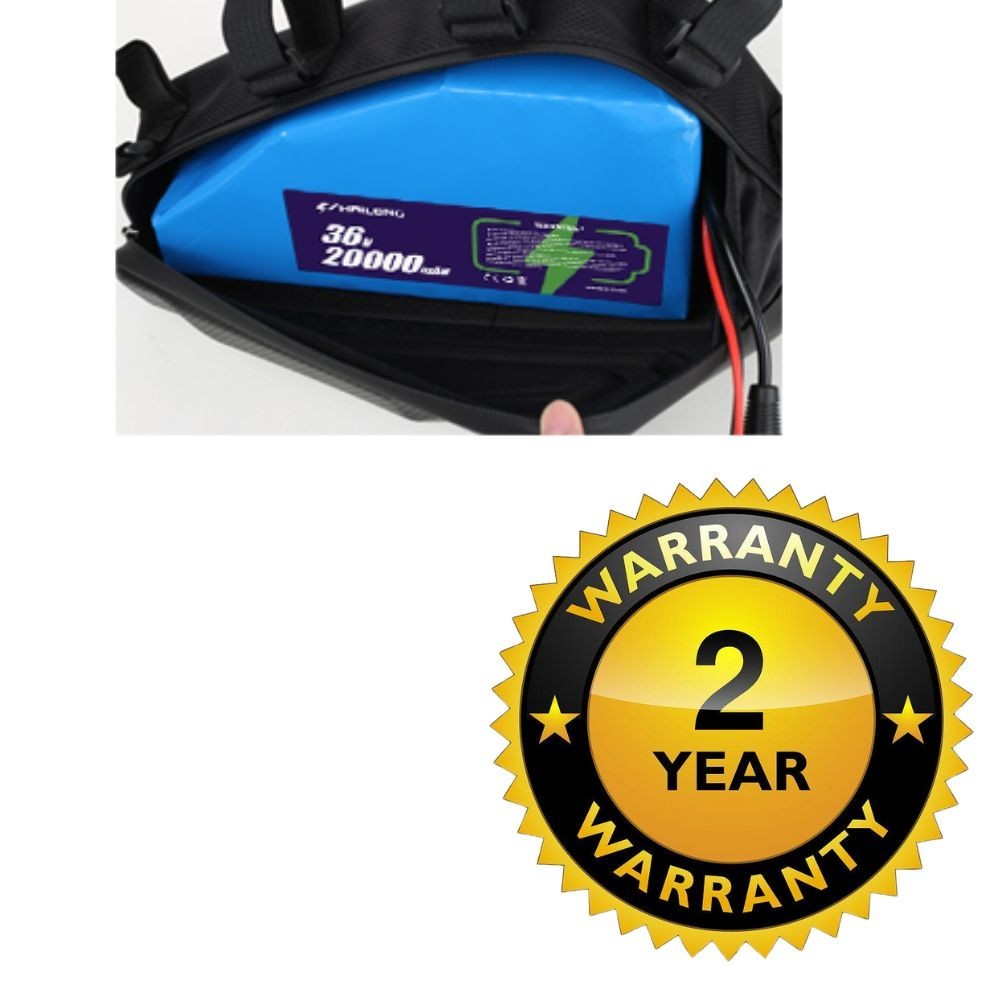 Used Triangle pack battery 36V 20AH Battery & Bag