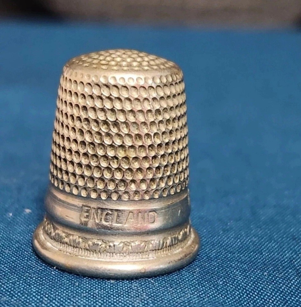 Antique England Thimble Size 10