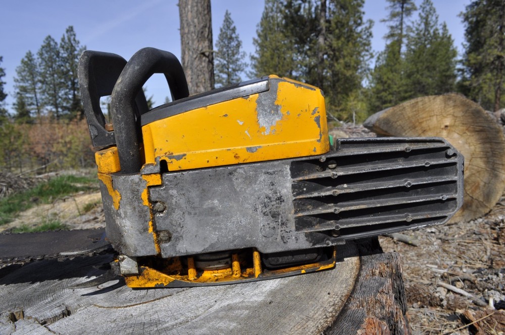 Mongomery wards 3.7 chainsaw, great compression
