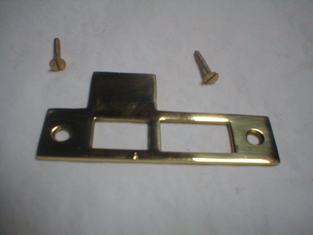 Vintage Solid Brass Striker Plate