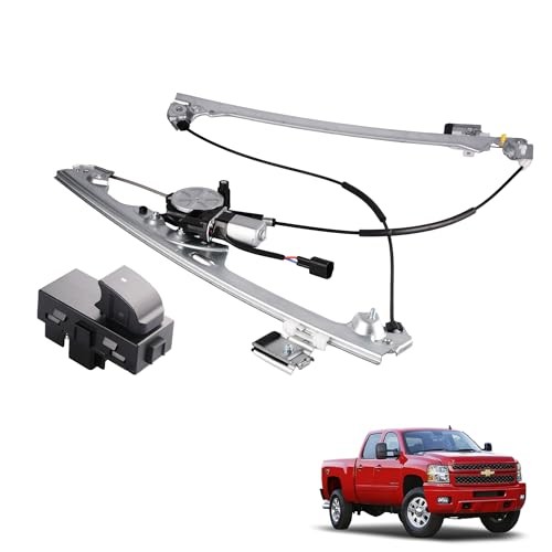 Power Window Regulator with Motor & Power Master Front Right Passenger Side