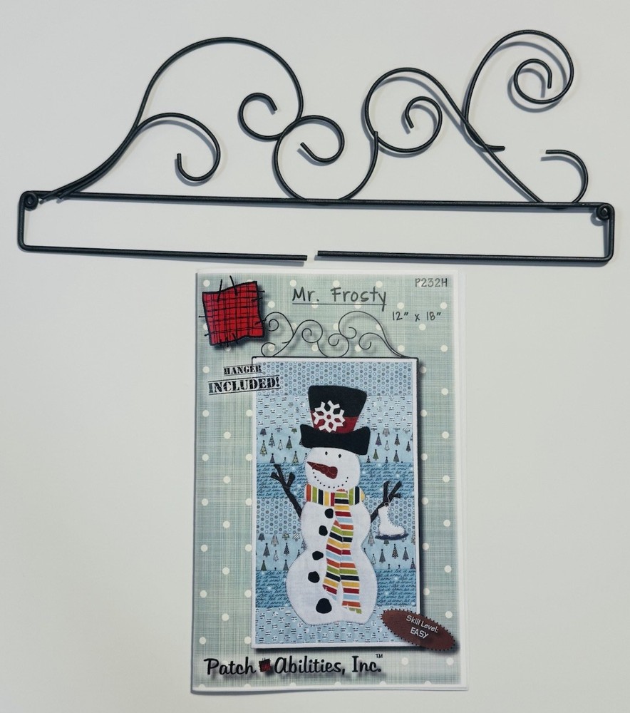 Patch Abilities Mr Frosty Pattern with Hanger P232H