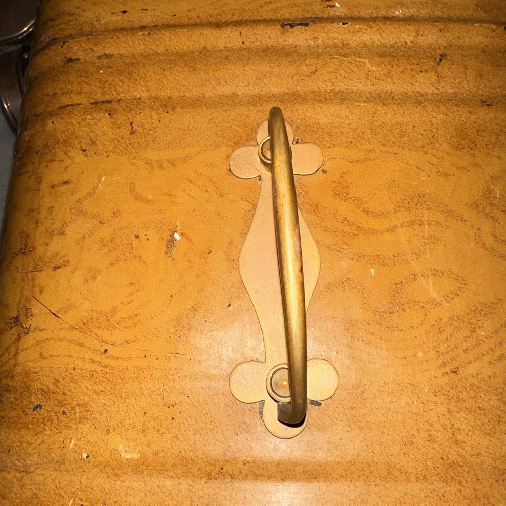 Vintage Metal Dome Trunk