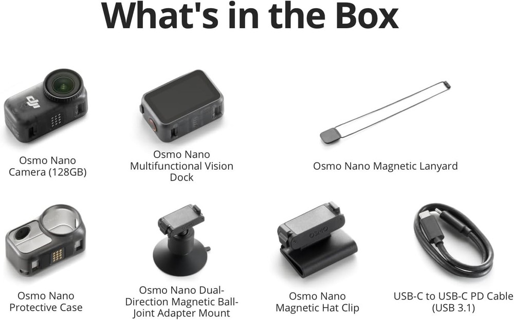 DJI Osmo Nano Standard Combo (128GB)