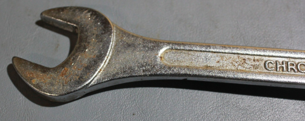 Chrome vanadium 7/8 combination wrench