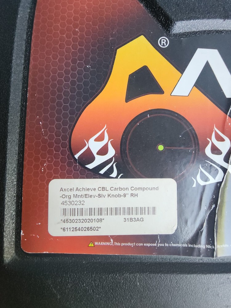 Axcel Achieve XP Carbon Bar Compound Sight right handed