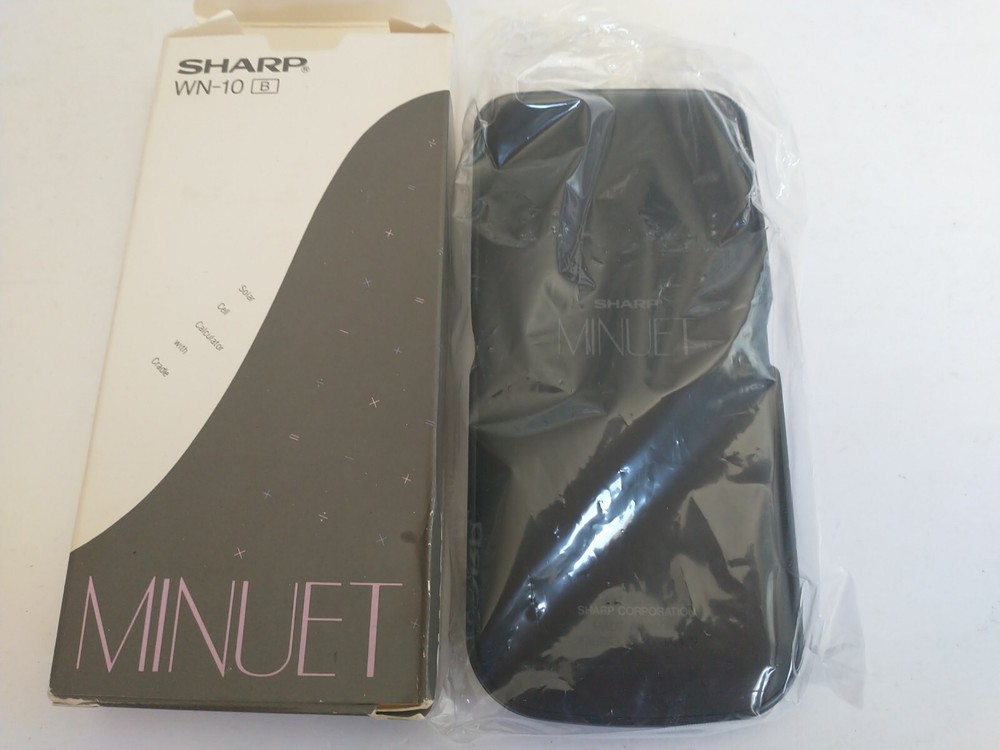 Sharp WN-10 MINUET: DATAMATH CALCULATOR ) Very Good+ Condition + I Ship Fast!!!