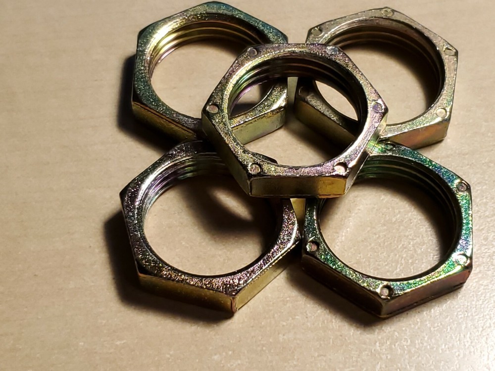 5-PACK DILLON 1" DIE LOCKING RING RELOADING DIE LOCK RINGS/NUTS LEE RCBS L@@K!