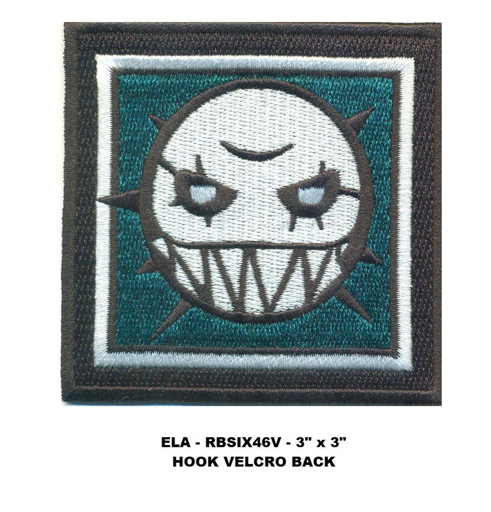 RAINBOW SIX ELA 3 INCH PATCH WITH HOOK BACKING  - RBSIX46V