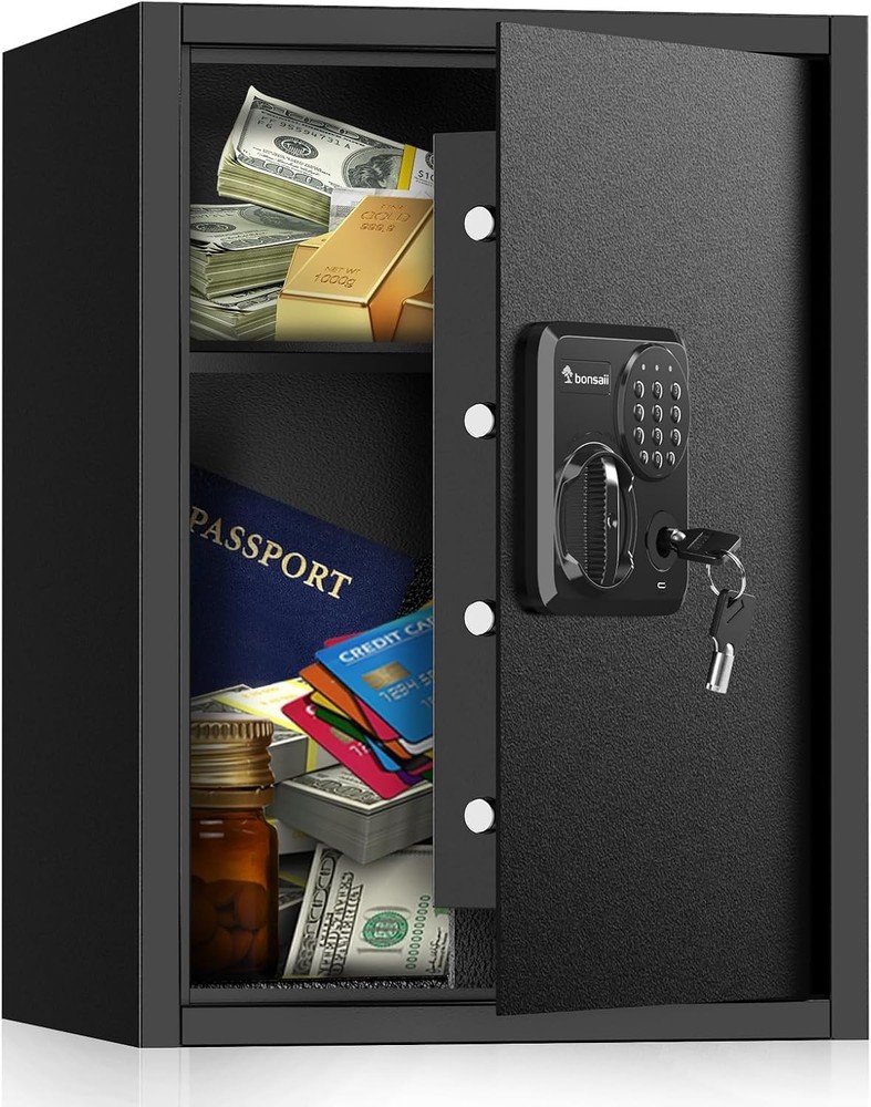 Large Safe Box with Digital Lock - 1.8 Cu.ft